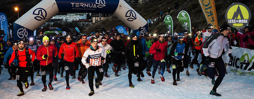 (Español) Ternua Snow Running Sierra Nevada 2016: Correr definitivamente se hizo para los valientes