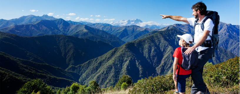 Planes con niños en la montaña, ¿preparados para caminar?