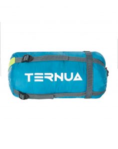 Ternua blue compactable sleeping bag