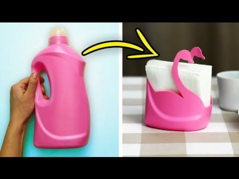 6 manualidades hechas con material reciclado para hacer en casa