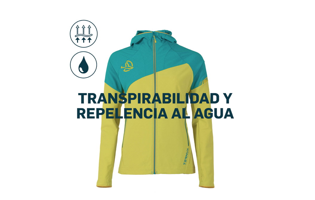 “El nuevo tejido Storm Fleece Pro ofrece transpirabilidad y protección contra viento y agua”