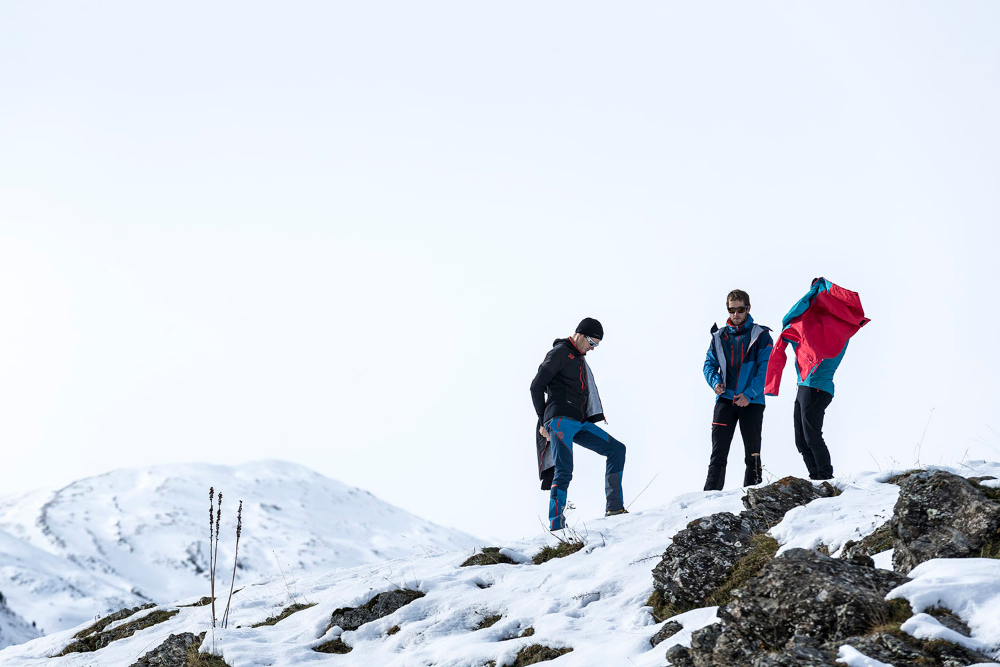 Traje de nieve para mujer Traje de esquí resistente al agua con membrana  roja Traje de